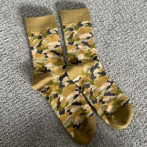 Camo socks in excellent condition